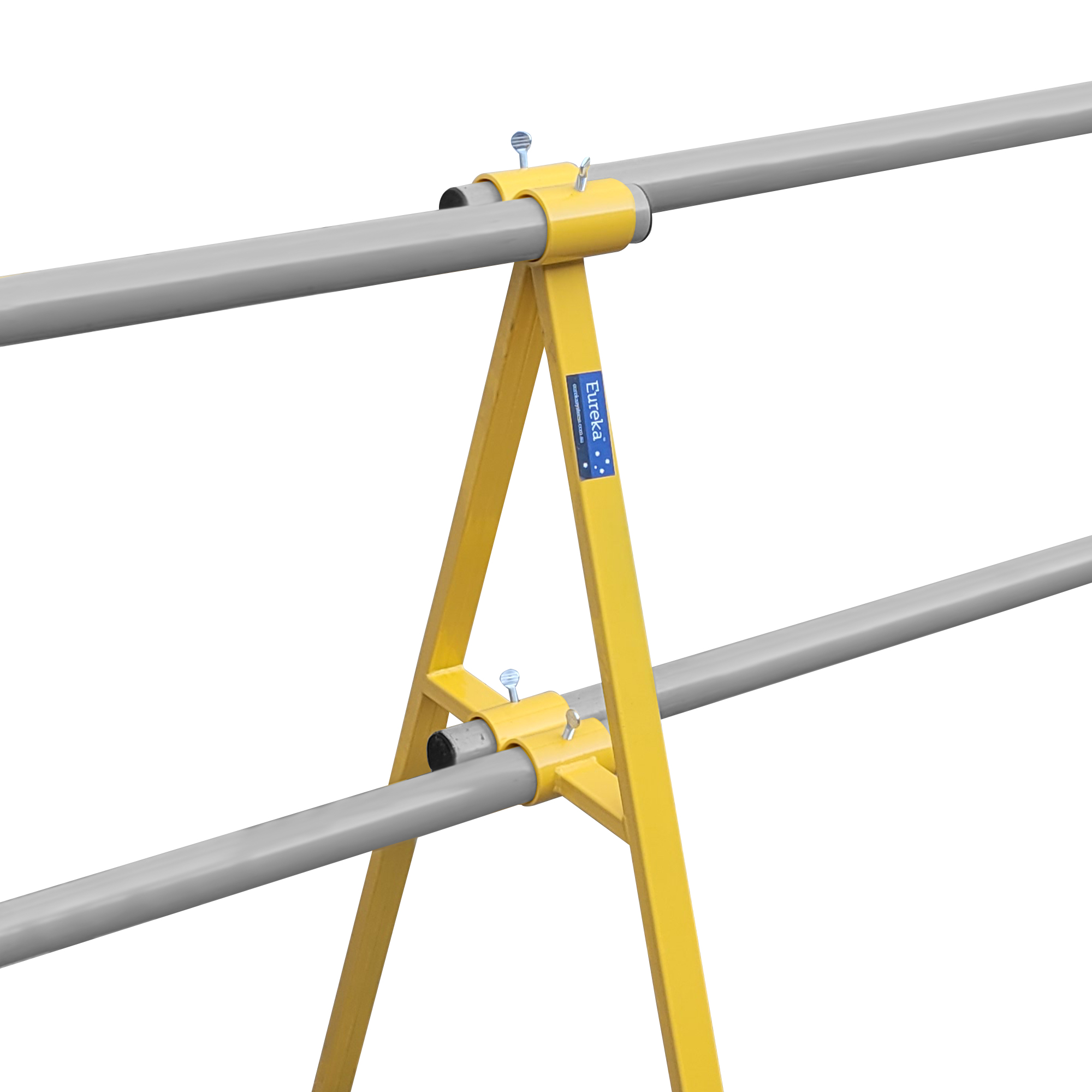 2-Way Fixed Twin Rail Heavy Duty Barricade Legs - Image 4