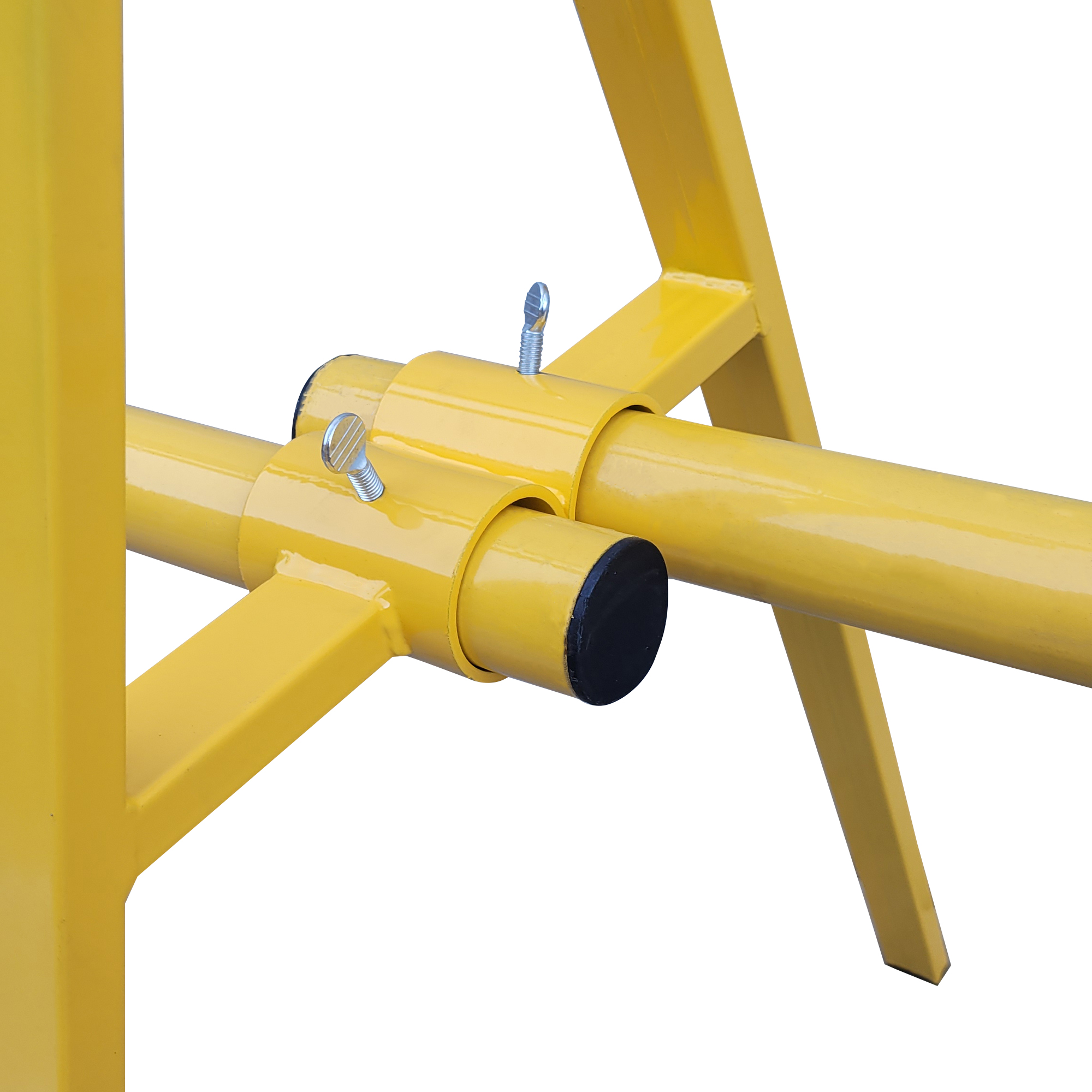 2-Way Fixed Twin Rail Heavy Duty Barricade Legs - Image 2