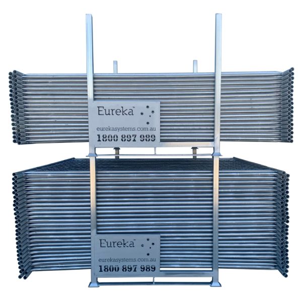 Temporary Fence Panel Stillage - stacked